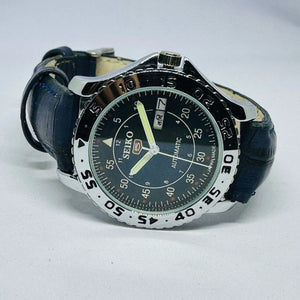 Seiko 5 Sports Automatic Watch – Refurbished Vintage | Japan-Made Men’s Timepiece National Watches