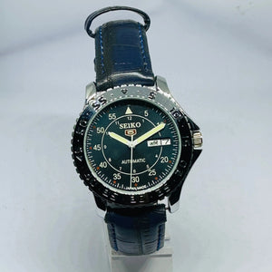Seiko 5 Sports Automatic Watch – Refurbished Vintage | Japan-Made Men’s Timepiece National Watches