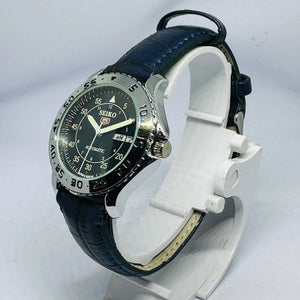 Seiko 5 Sports Automatic Watch – Refurbished Vintage | Japan-Made Men’s Timepiece National Watches