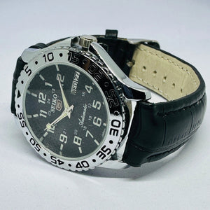 Seiko 5 Sports Automatic Watch – Refurbished Vintage | Japan-Made Men’s Timepiece National Watches