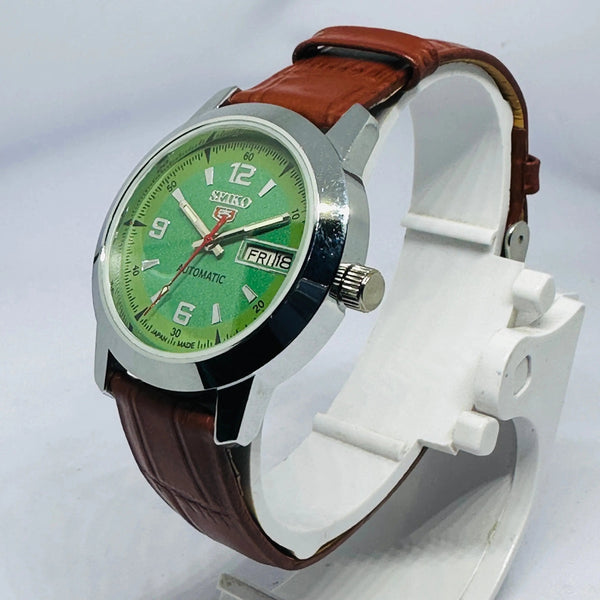 Seiko 5 Automatic Men’s Watch – Vintage Japan Model | Restored & Ready to Wear National Watches
