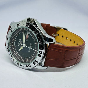 Seiko 5 Sports Automatic Watch – Refurbished Vintage | Japan-Made Men’s Timepiece National Watches