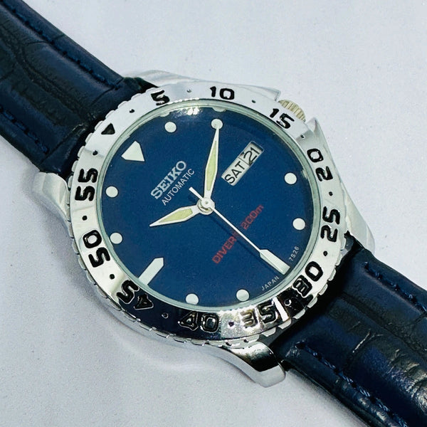 Seiko 5 Sports Automatic Watch – Refurbished Vintage | Japan-Made Men’s Timepiece National Watches