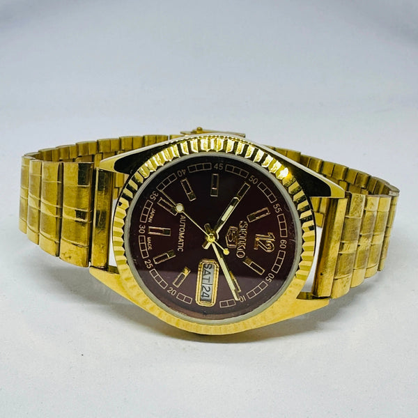 Seiko 5 Automatic Men’s Watch – Vintage Japan Model | Restored & Ready to Wear National Watches