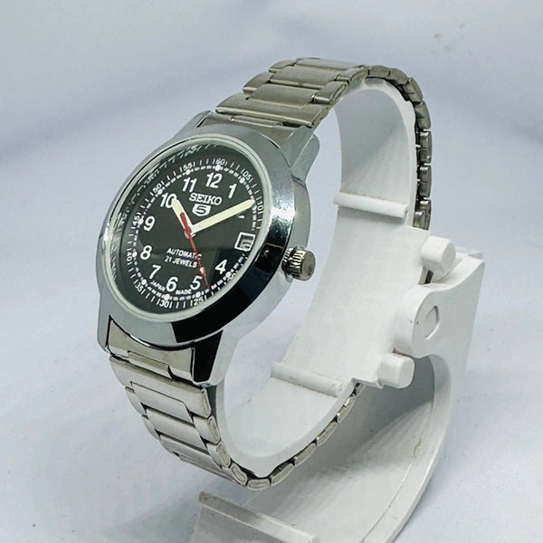 Seiko 5 Automatic Men’s Watch – Vintage Japan Model | Restored & Ready to Wear National Watches