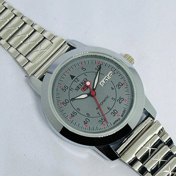 Seiko 5 Automatic Men’s Watch – Vintage Japan Model | Restored & Ready to Wear National Watches