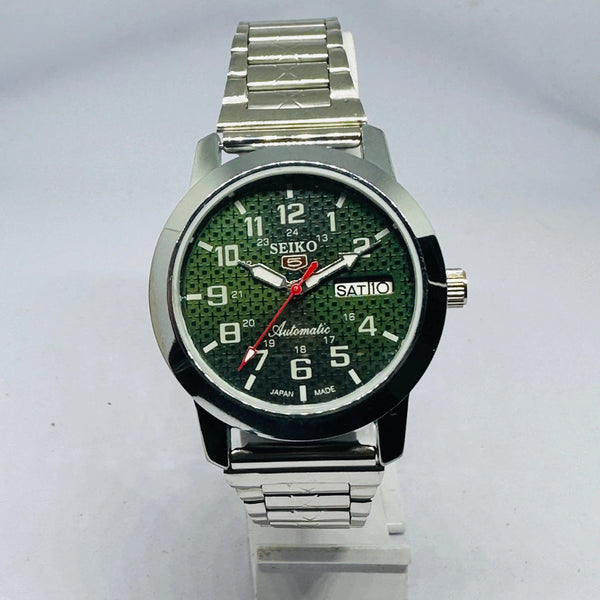 Seiko 5 Automatic Men’s Watch – Vintage Japan Model | Restored & Ready to Wear National Watches