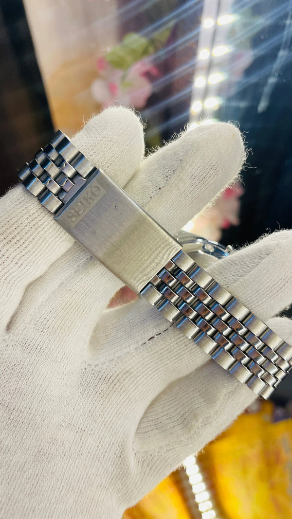 Seiko 5 Japan Automatic 17 Jewels – Blue Arabic Dial Men’s Vintage Watch National Watches