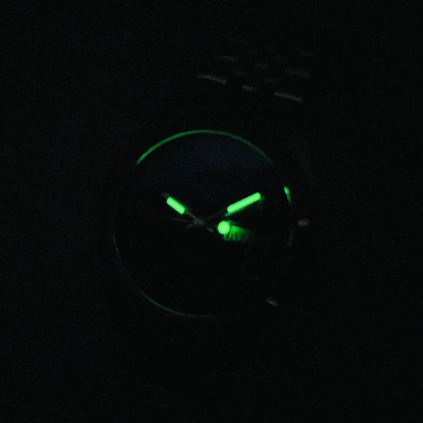 Seiko 5 Automatic Green Dial Refurbished Vintage Japan 17 Jewels Watch National Watches