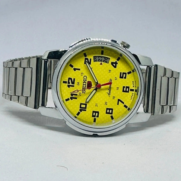 Seiko 5 Refurbished Automatic | Original Parts | Vintage Mechanical Wristwatch National Watches