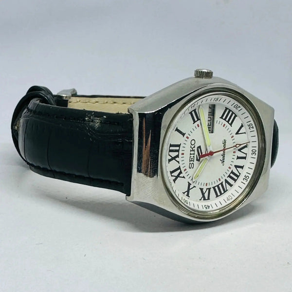 Authentic Seiko 5 Japan Made | Restored Automatic Movement | Retro Collectible National Watches