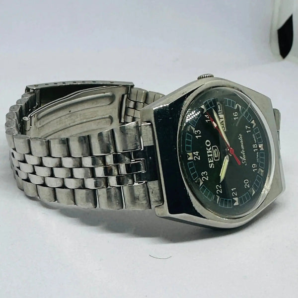 Seiko 5 Men’s Vintage | Fully Refurbished Automatic Watch | Timeless Gift National Watches