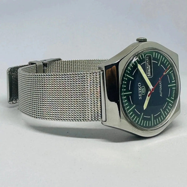 Seiko 5 Heritage Edition | Refurbished Original Movement | Retro Wristwatch National Watches