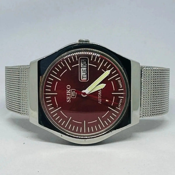 Seiko 5 Vintage Cushion Case – Restored Original National Watches
