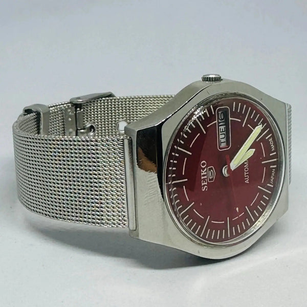 Seiko 5 Vintage Cushion Case – Restored Original National Watches