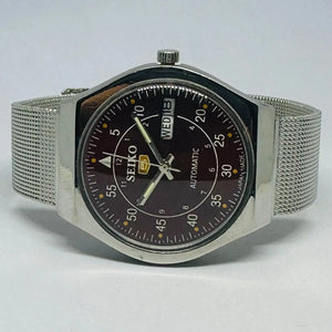 Vintage Seiko 5 SNK803 – Refurbished Military Green National Watches