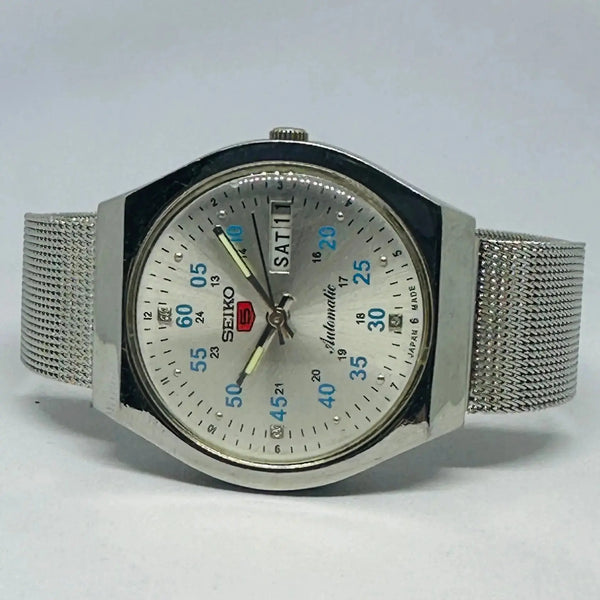 Seiko 5 Vintage Diver Bezel – Refurbished Automatic National Watches