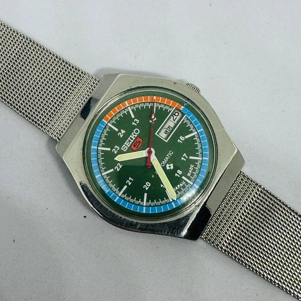 Seiko 5 Vintage Pilot Dial – Revived Original Piece National Watches