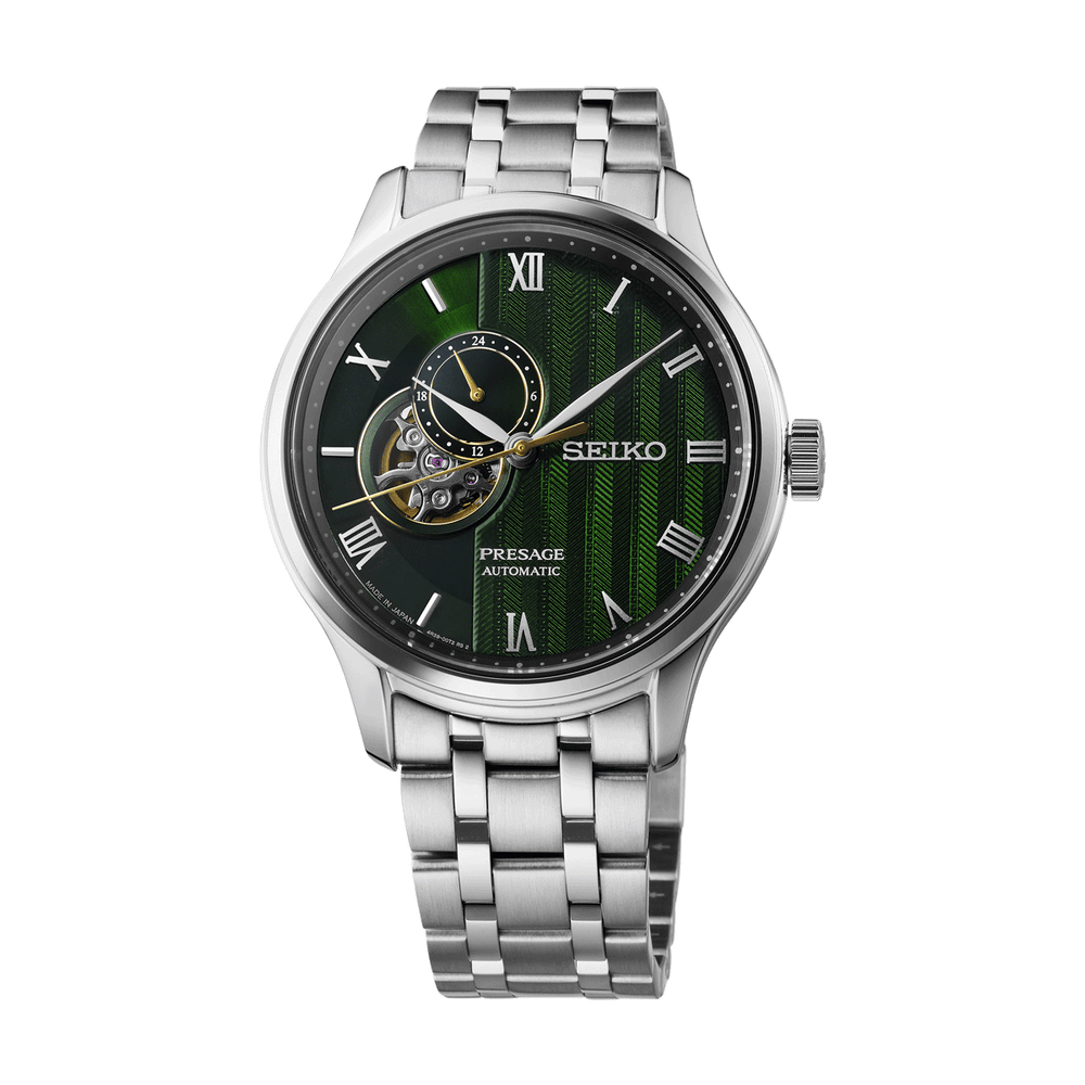 Seiko Presage ‘Japanese Zen Gardens’ in Fern green - SSA463J1