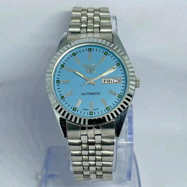 Seiko 5 Automatic 17 Jewels – Refurbished Original Movement Men’s Watch National Watches
