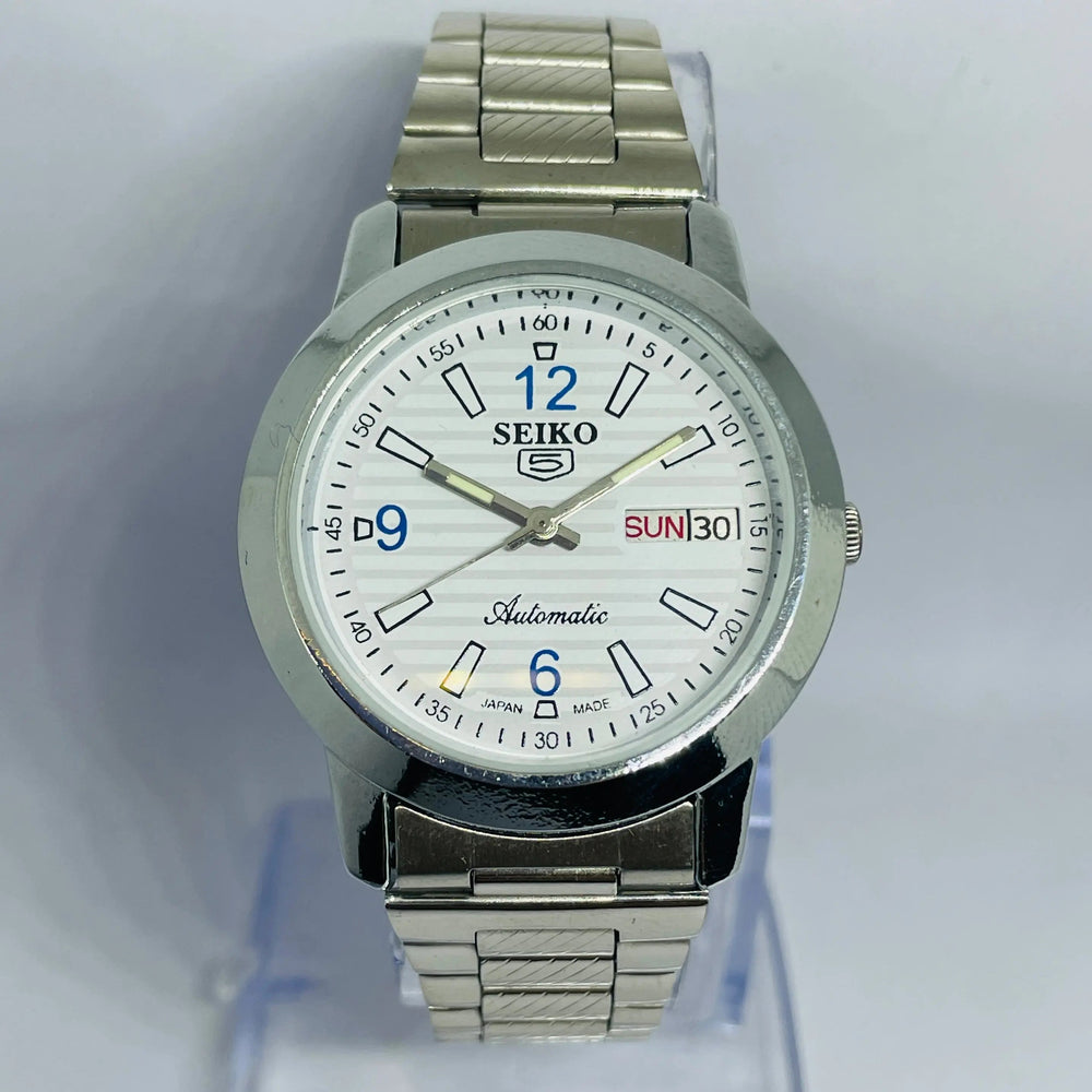 Seiko 5 Automatic Refurbished Watch – 17 Jewels Japan Original Movement National Watches