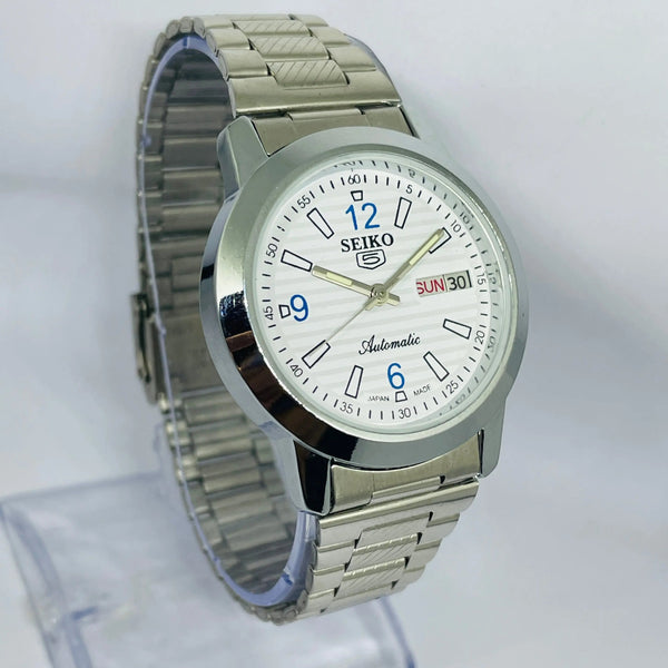 Seiko 5 Automatic Refurbished Watch – 17 Jewels Japan Original Movement National Watches