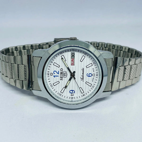 Seiko 5 Automatic Refurbished Watch – 17 Jewels Japan Original Movement National Watches