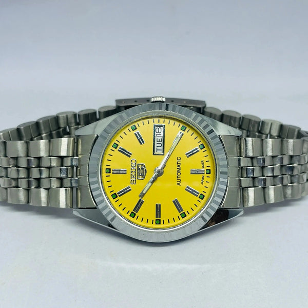 Seiko 5 Vintage Automatic Japan made Original Movement – 17 Jewels Refurbished Watch National Watches