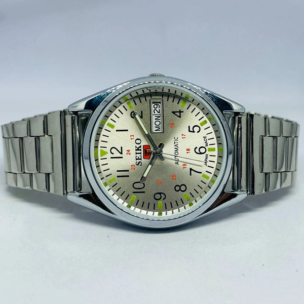 Seiko 5 Automatic 17 Jewels – Timeless Vintage Restored mechanical watch National Watches