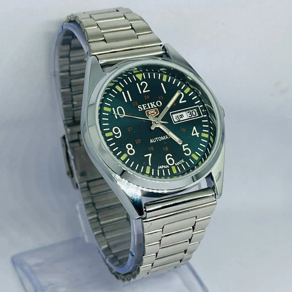 Seiko 5 Automatic Refurbished with original movement Japan made 17 Jewels watch National Watches