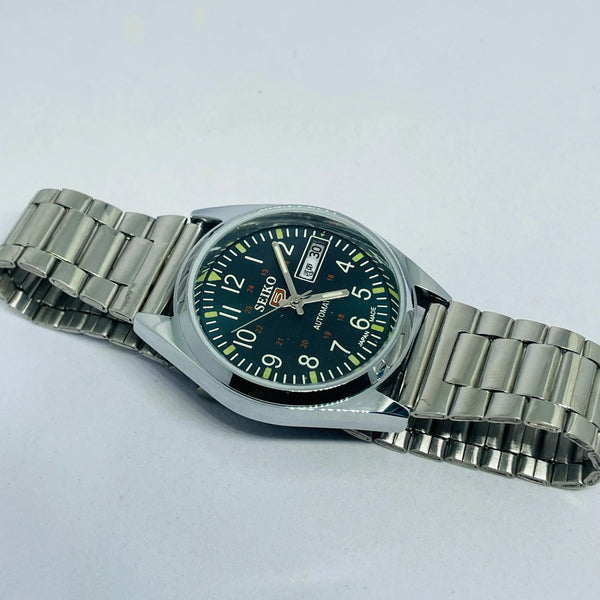 Seiko 5 Automatic Refurbished with original movement Japan made 17 Jewels watch National Watches