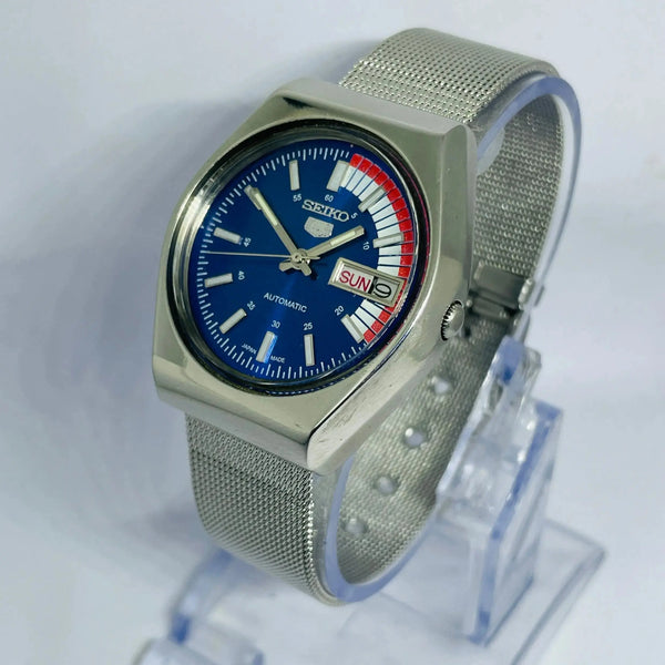 Seiko 5 Automatic mechanical Refurbished with original movement 17 Jewels Heritage Edition watch National Watches