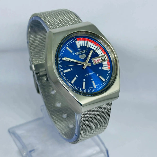 Seiko 5 Automatic mechanical Refurbished with original movement 17 Jewels Heritage Edition watch National Watches