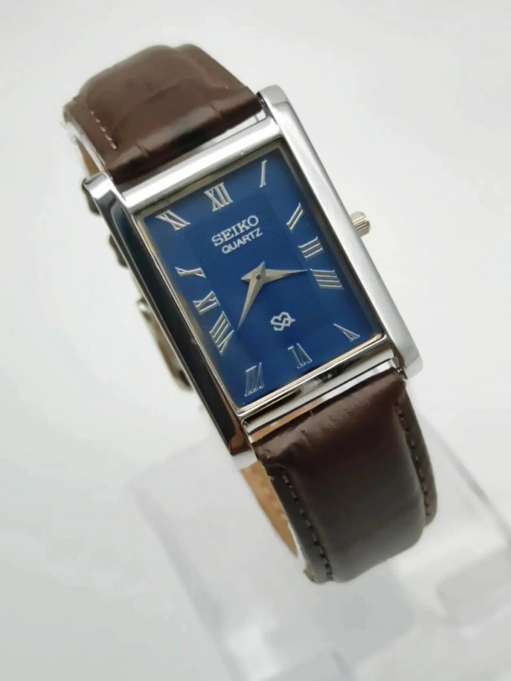 Seiko S23 Luxury Rectangular Watch – Classic Slim Quartz Men Watch National Watches