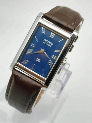Seiko S23 Luxury Rectangular Watch – Classic Slim Quartz Men Watch National Watches