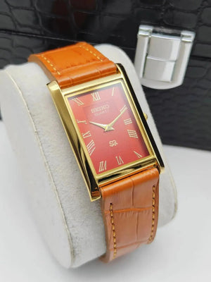 Seiko Vintage Slim Quartz Watch – Elegant Wrist Watch for Men National Watches