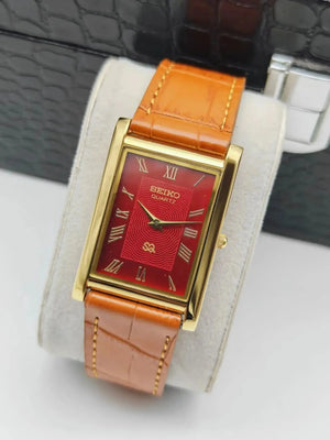Seiko Vintage Slim Quartz Watch – Elegant Wrist Watch for Men National Watches
