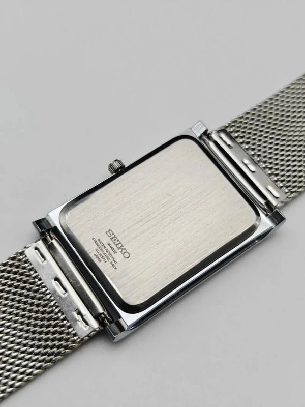 Seiko Slim Classic Wrist Watch – Roman Dial Rectangular Quartz Men National Watches