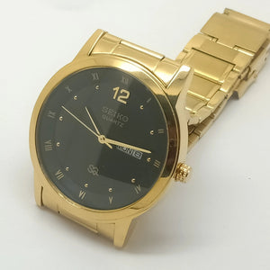 Seiko Silim Quartz Watch – Sleek, Durable & Stylish Timepiece for Men/Women - National Watches