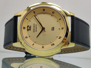 Seiko 5 Golden Dial quartz Watch - National Watches