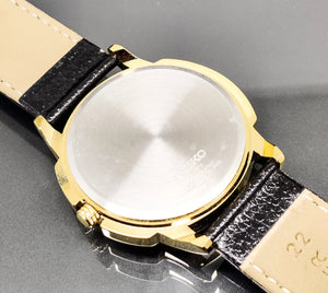 Seiko 5 Black Dial quartz Watch - National Watches