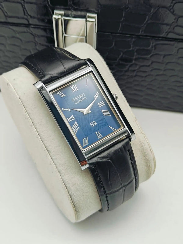 Seiko S23 Gentleman Dress Watch – Slim Roman Dial Quartz Watch Men National Watches