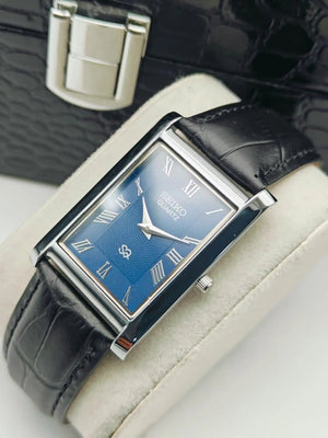 Seiko S23 Gentleman Dress Watch – Slim Roman Dial Quartz Watch Men National Watches