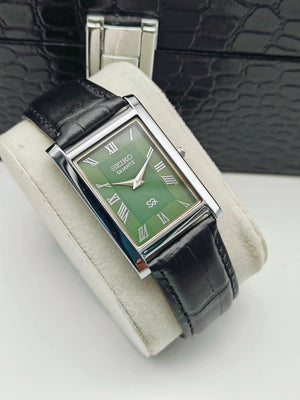 Seiko S23 Designer Tank Watch – Premium Formal Quartz Watch Men National Watches