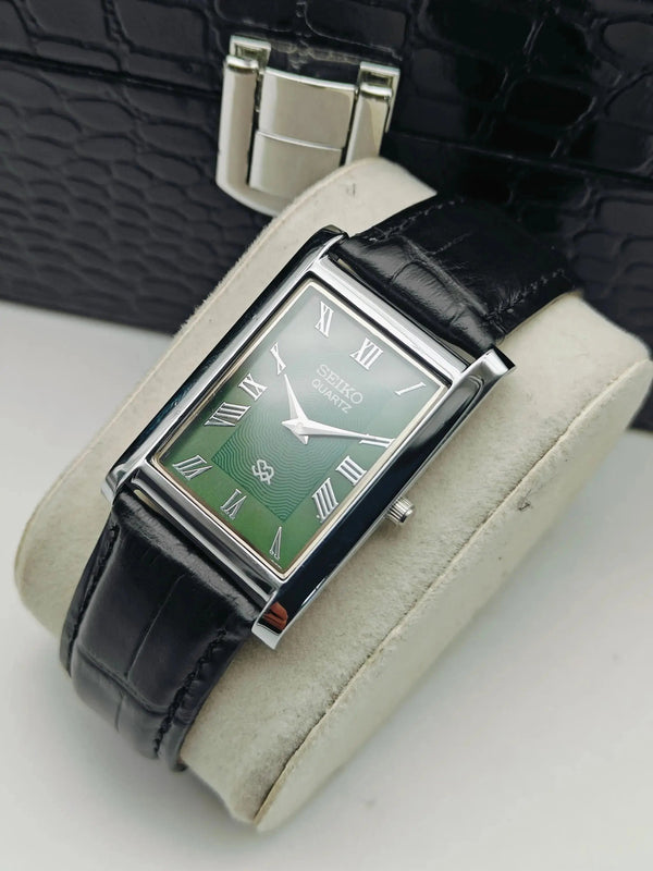 Seiko S23 Designer Tank Watch – Premium Formal Quartz Watch Men National Watches