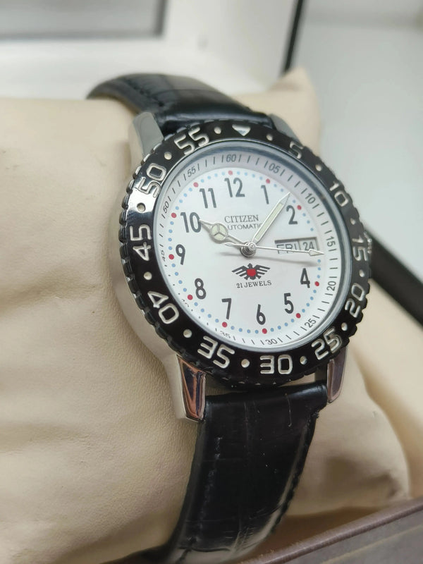 Citizen Eagle 7 Automatic Sports Watch – Refurbished & Restored Japan Vintage National Watches