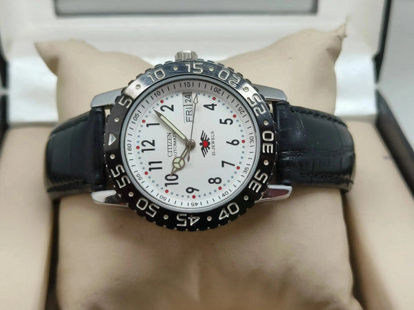 Citizen Eagle 7 Automatic Sports Watch – Refurbished & Restored Japan Vintage National Watches