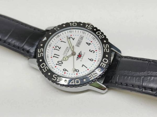 Citizen Eagle 7 Automatic Sports Watch – Refurbished & Restored Japan Vintage National Watches