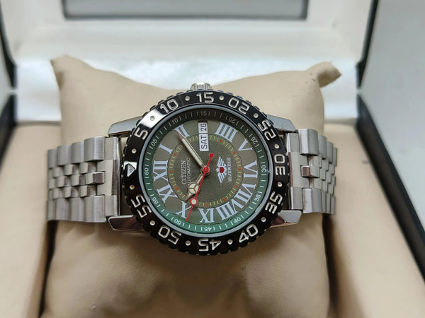 Citizen Eagle 7 Automatic Sports Watch – Stainless Steel, 21 Jewels National Watches