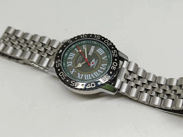 Citizen Eagle 7 Automatic Sports Watch – Stainless Steel, 21 Jewels National Watches